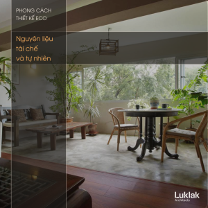 4 điều cần biết về phong cách thiết kế Eco